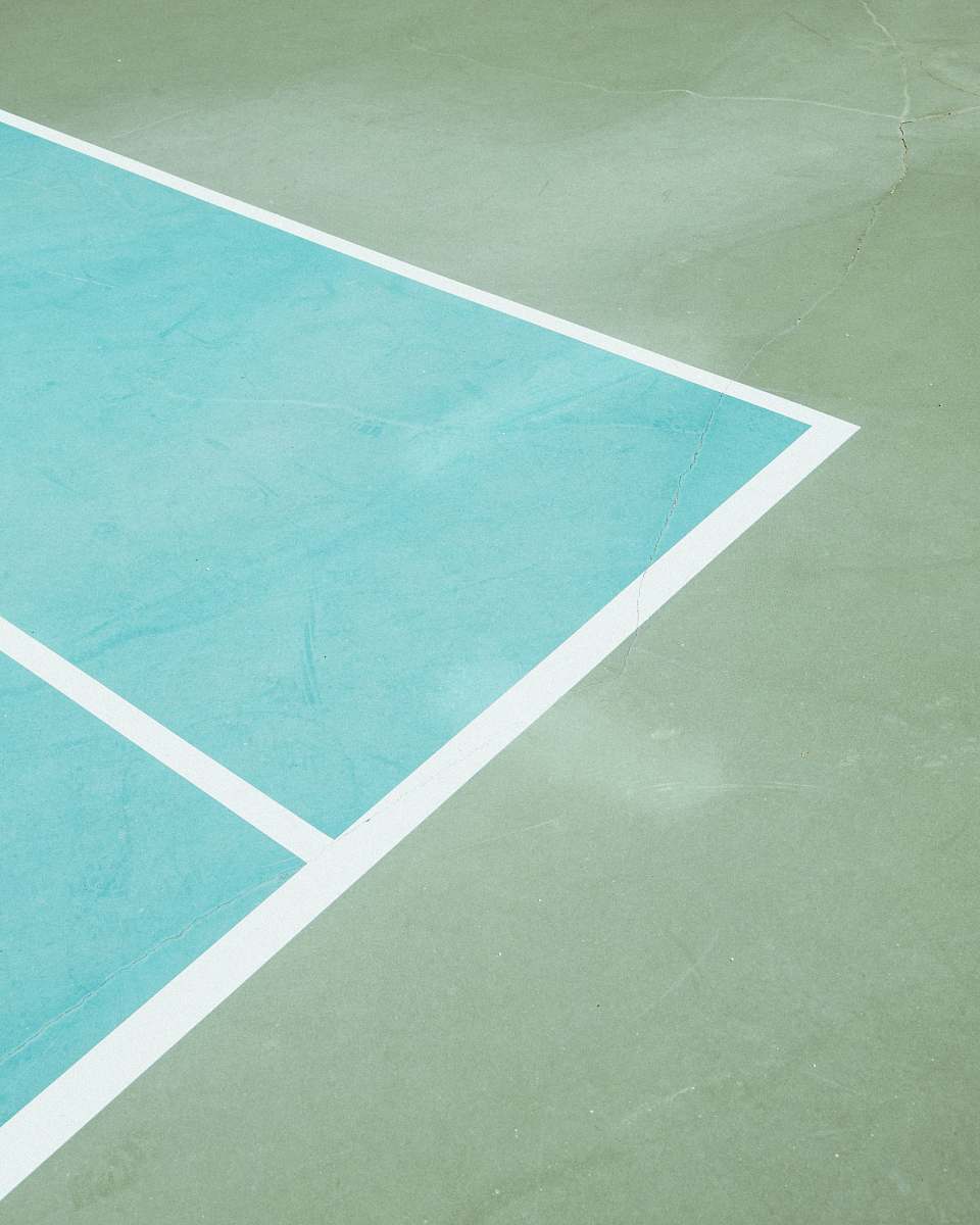 blue teal and green concrete flooring green